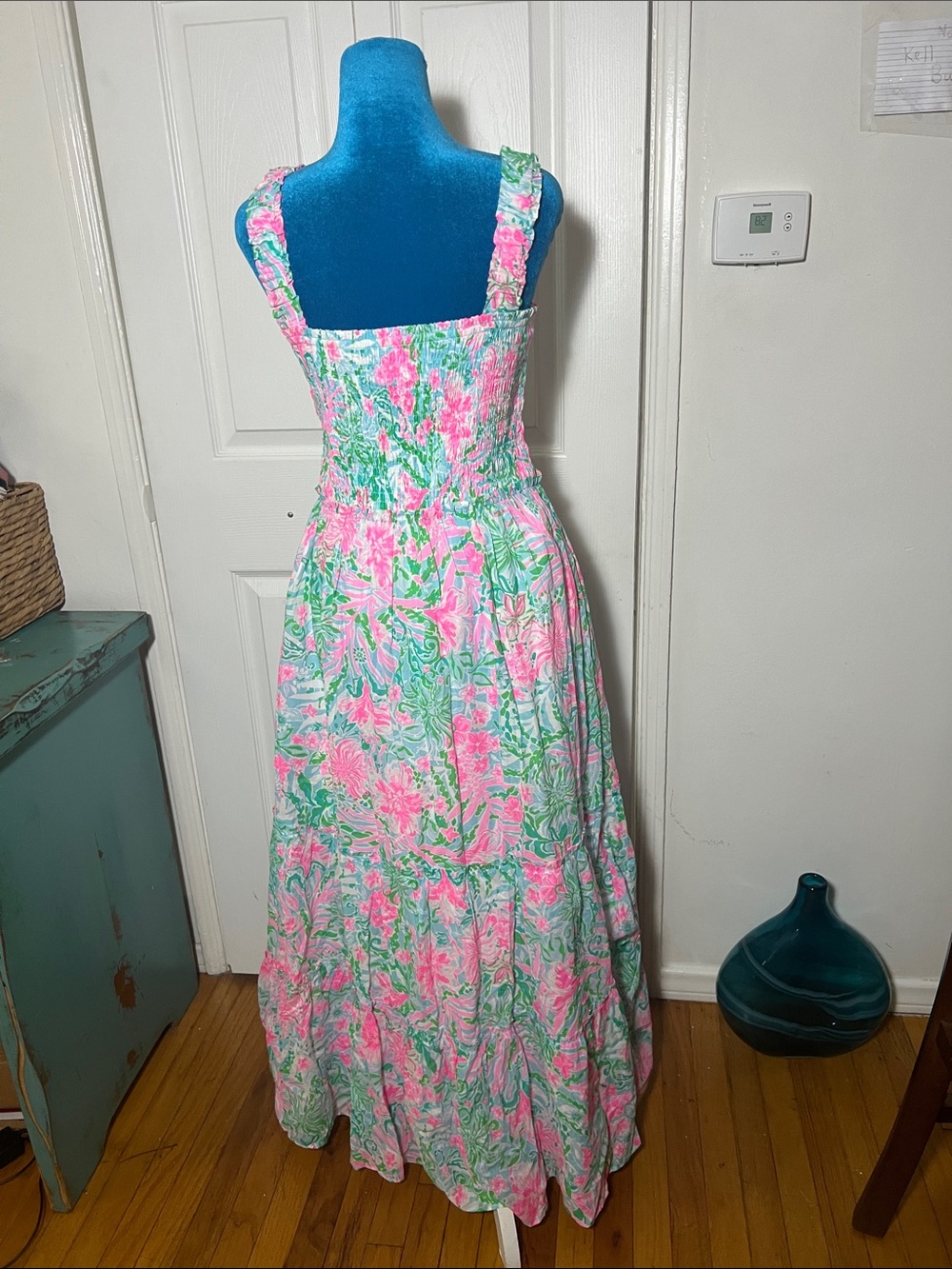 NWOT Lily Pulitzer Hadley Cotton Maxi Dress Women’s Large - Picture 4 of 7